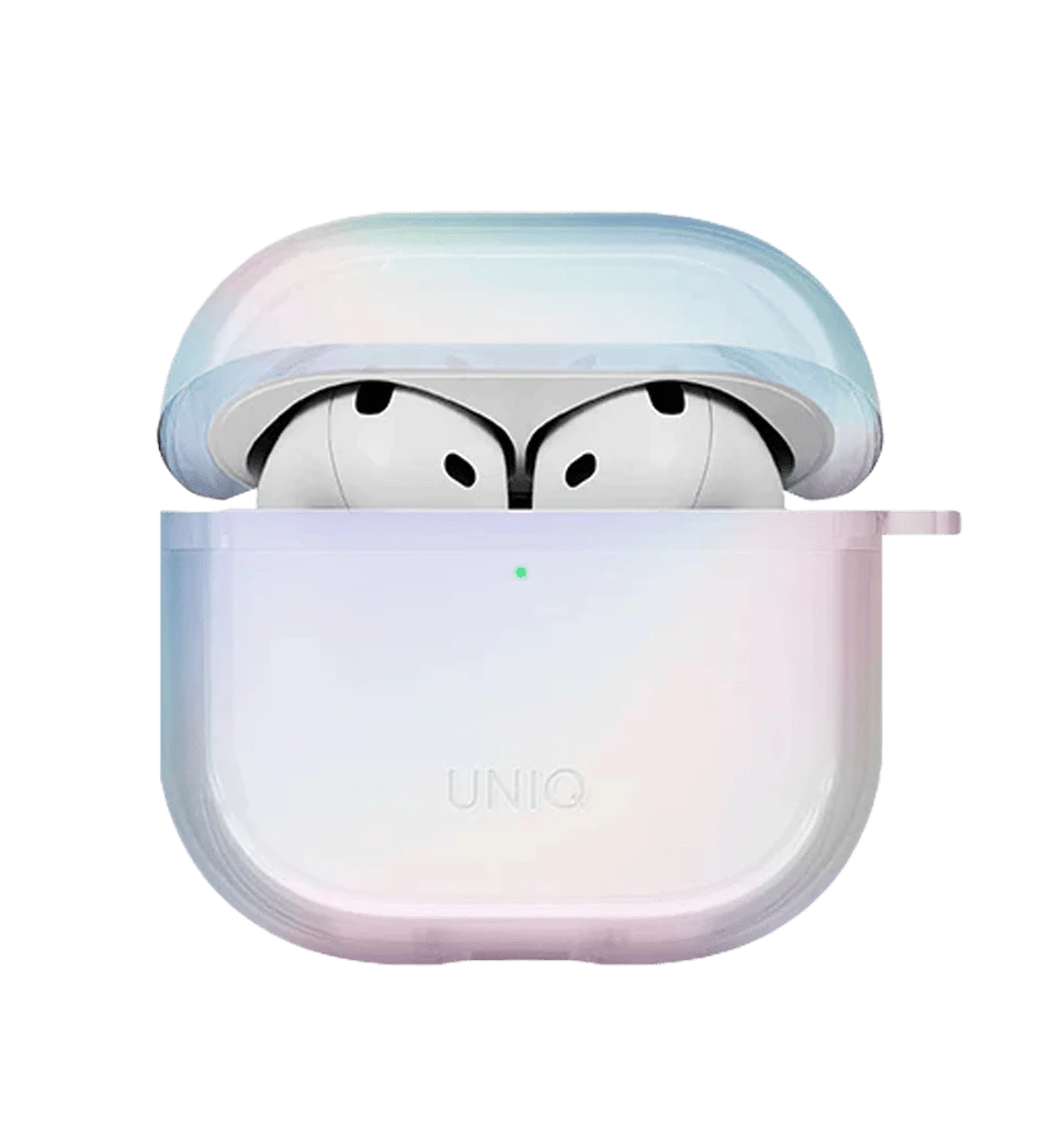 Чехол UNIQ Iridescia для AirPods 4 Holo Quartz (UNIQ-AIRPODS(2024)-IRDHQTZ)