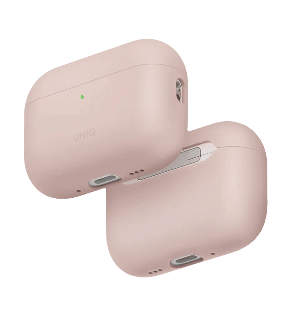 Чехол UNIQ Lino do AirPods Pro 3 gen Silicone Pink (UNIQ-AIRPODSPRO3- LINOBLPINK)
