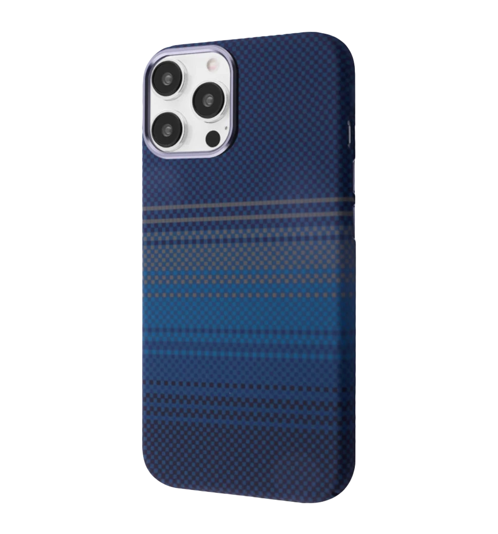 Чохол WAVE Gleam Case with Magnetic Ring iPhone 13 Pro Max (blue stripes)