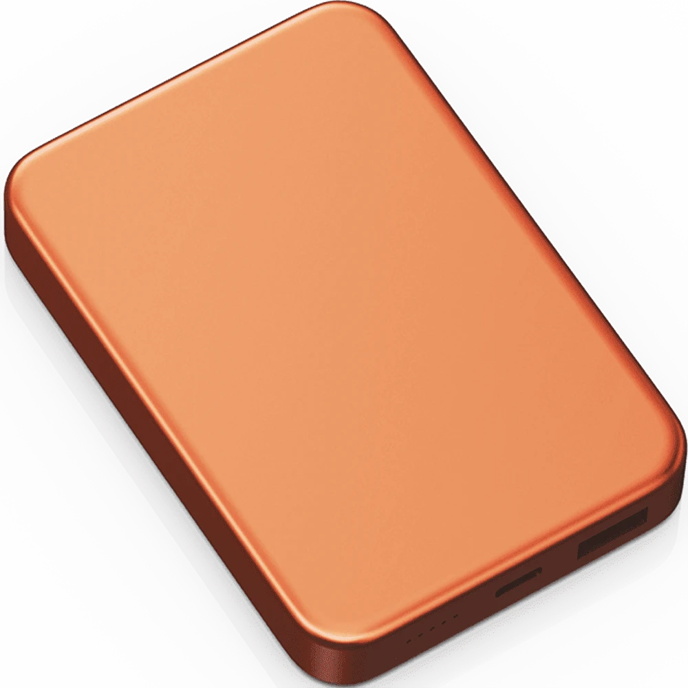 Дополнительная батарея Keephone GLOSSY 10000mAh Orange Titanium (KPGLSPB-60OR)