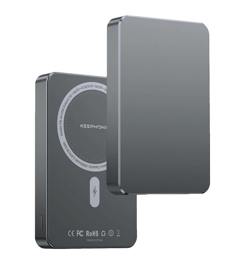 Додаткова батарея Keephone Lucci 10000mAh Gunmetal (KPFRAPB-34BK/KPLUCPB-34BK)