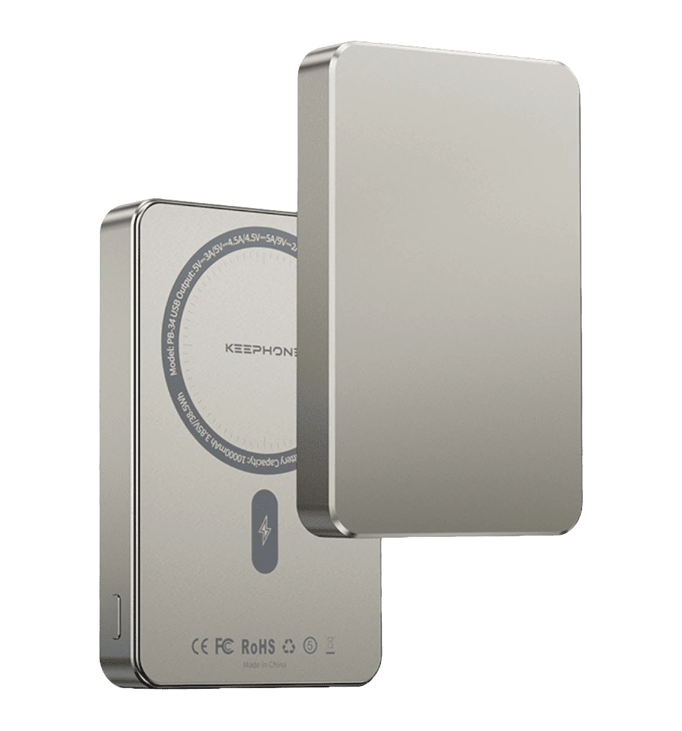 Додаткова батарея Keephone Lucci 10000mAh Titanium (KPFRAPB-34TM/KPLUCPB-34TM)