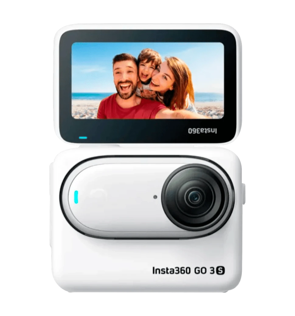 Экшн-камера Insta360 GO 3S 4K Standard Bundle 128GB White (CINSAATA_GO3S04)