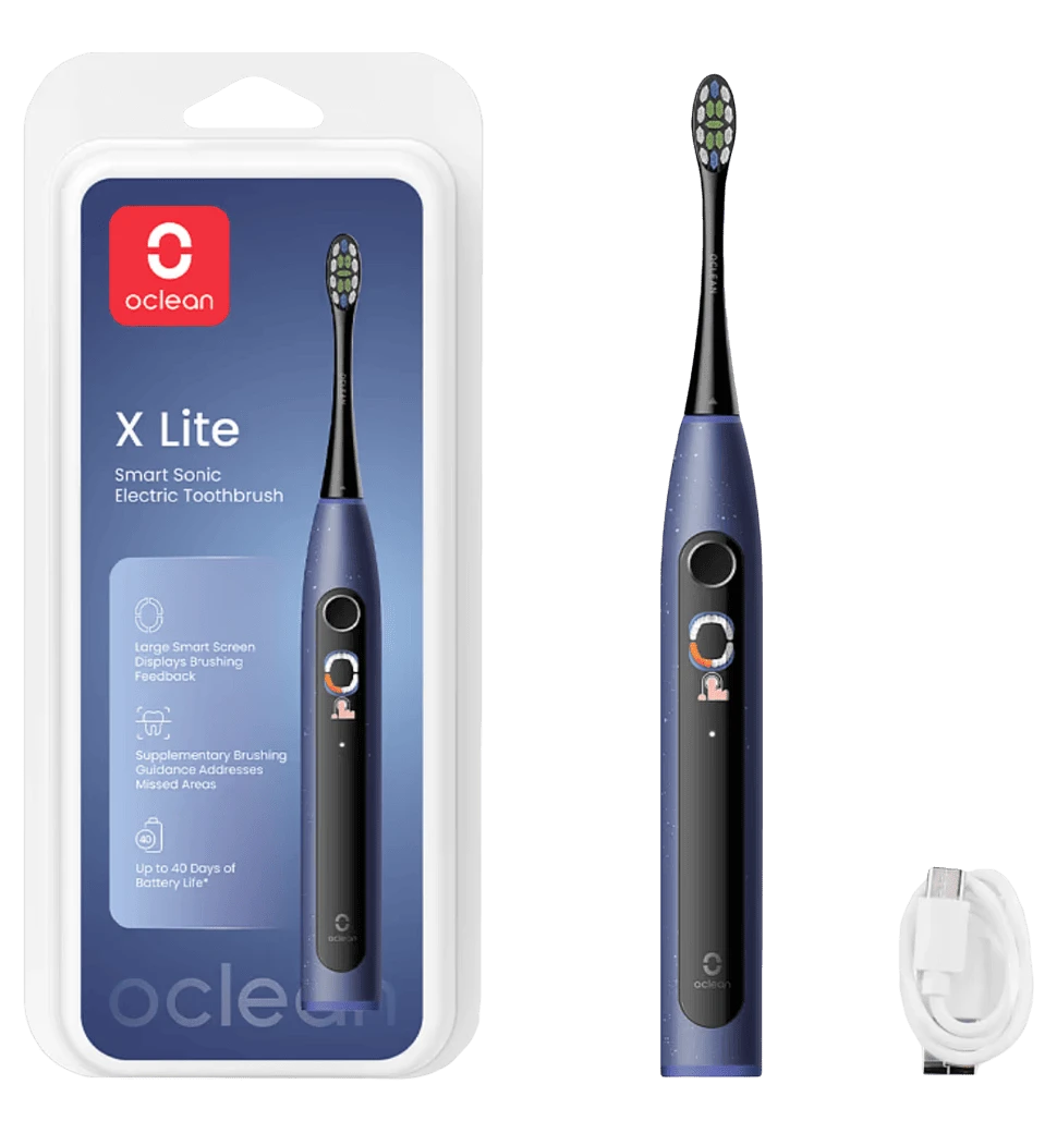 Електрична зубна щітка Oclean X Lite Blue (6970810555974)