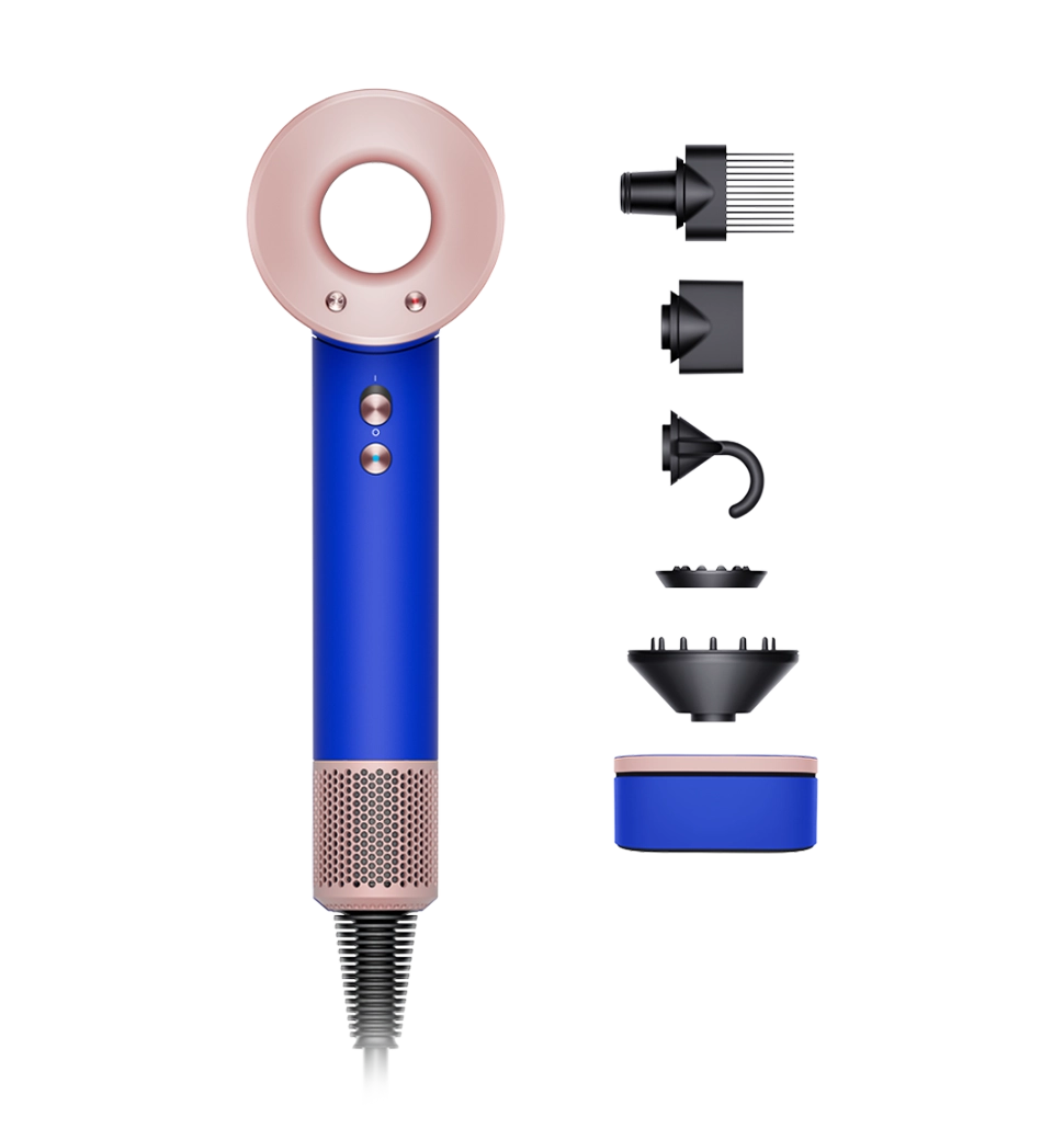 Фен для волосся Dyson Supersonic HD07 (Blue/Blush) (460555-01)