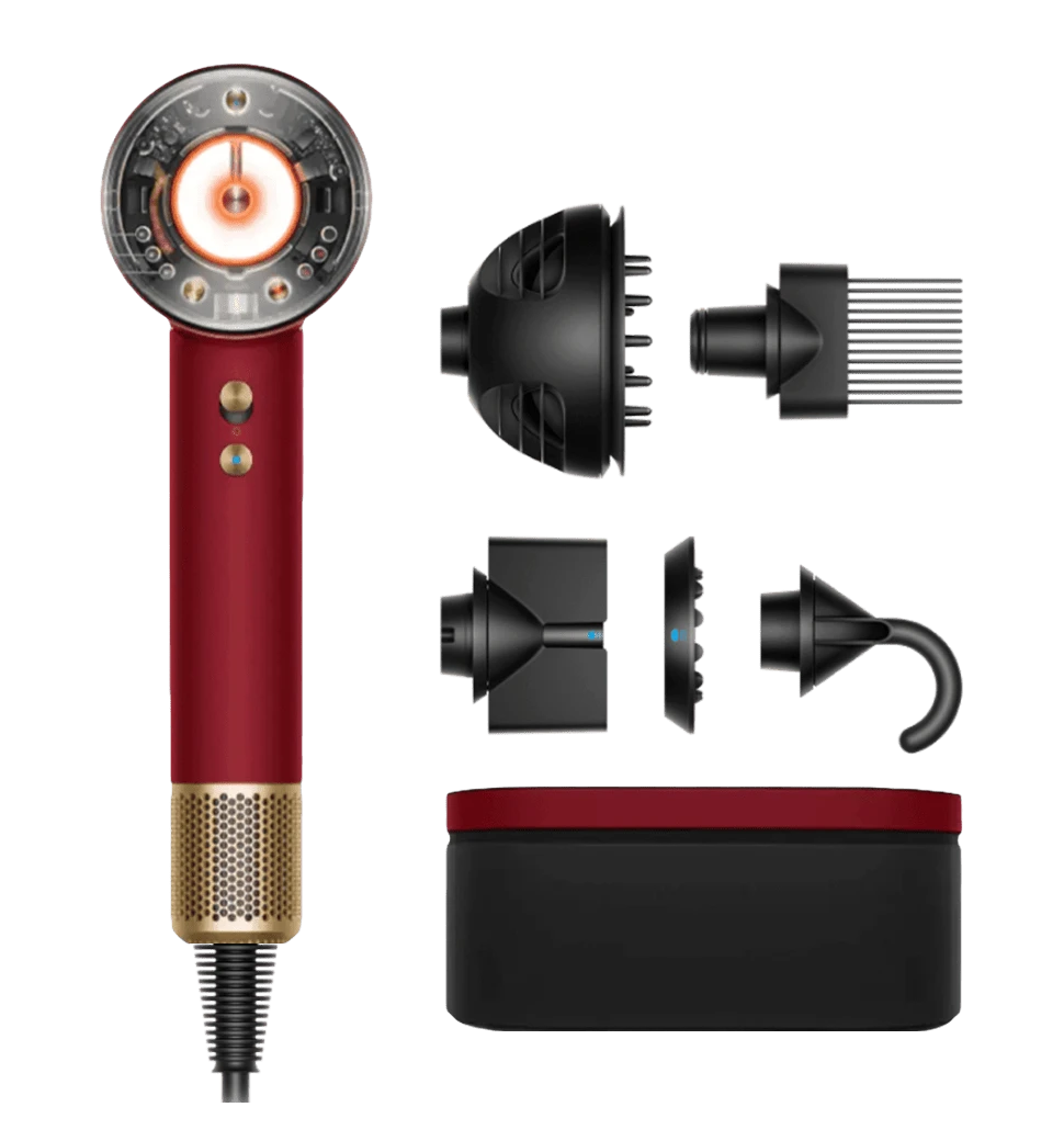 Фен для волосся Dyson Supersonic HD16 Nural Red Velvet/Gold (594823-01) GLOBAL