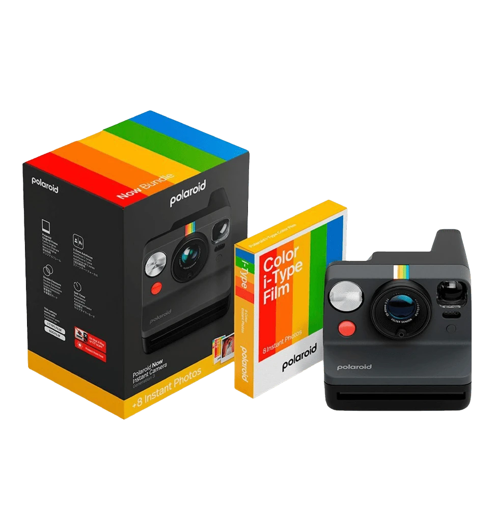 Фотокамера мгновенной печати Polaroid Now Gen 3 E-box Black (6560)