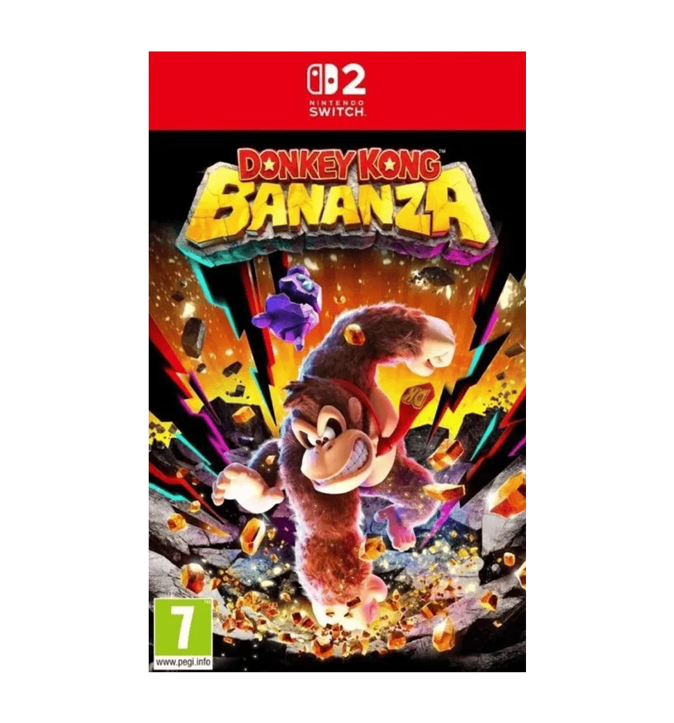 Гра консольна Switch 2 Donkey Kong Bananza, картридж