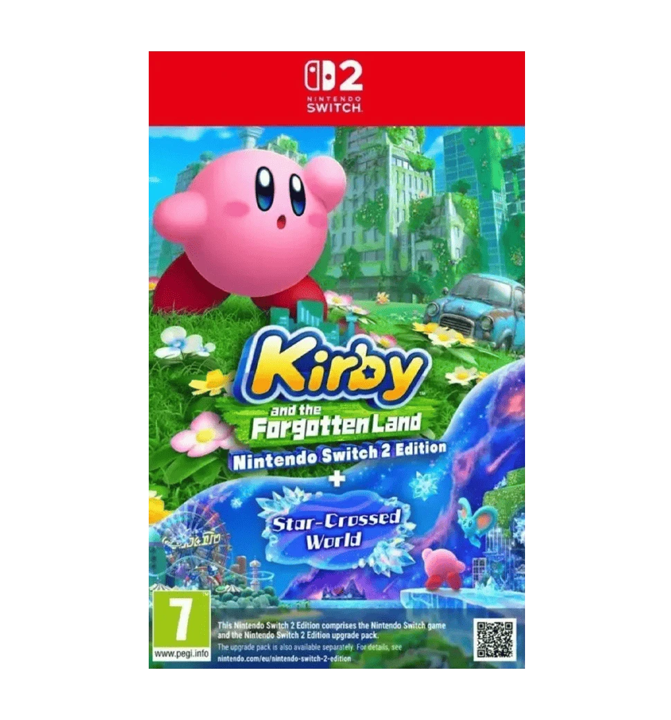Гра консольна Switch 2 Kirby Forgotten Land, картридж