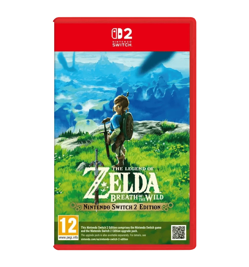 Гра консольна Switch 2 Legend of Zelda: Breath of the Wild, картридж