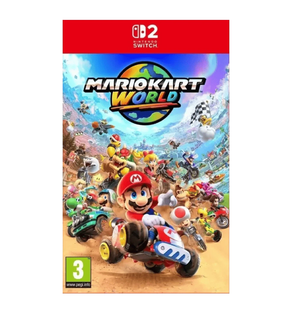 Гра консольна Switch 2 Mario Kart World, картридж