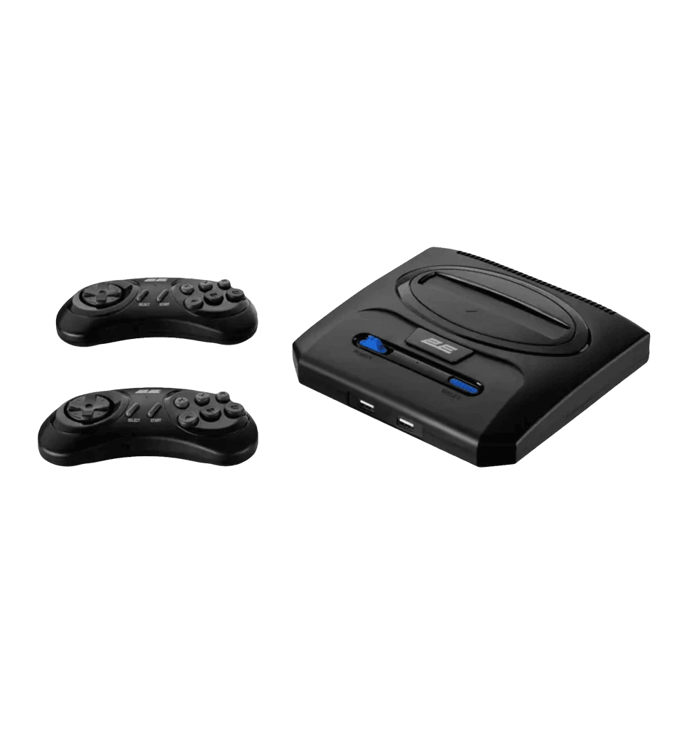 Игровая консоль 2Е 16bit HDMI (2 беспроводных геймпада, 913 игр)