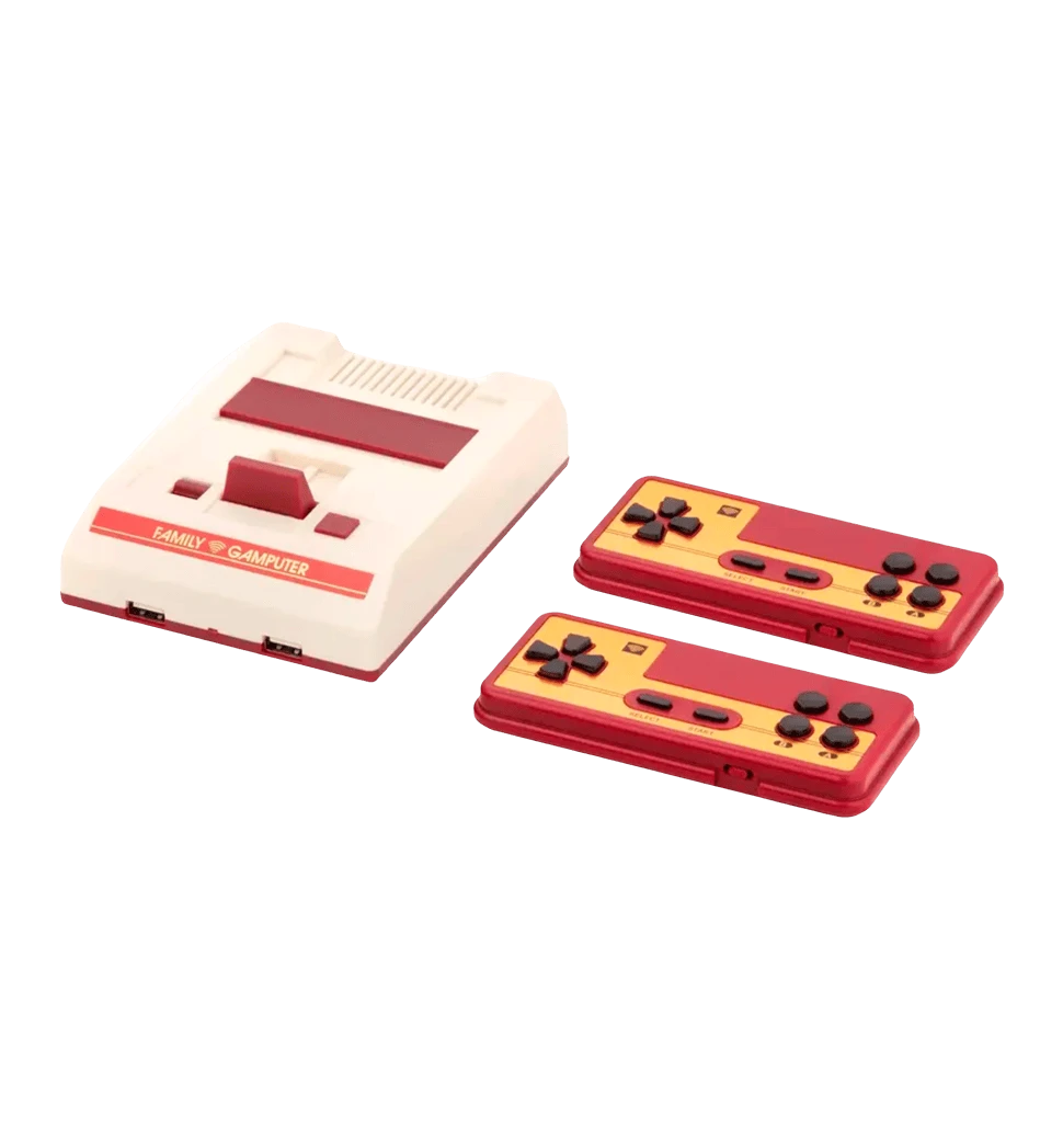 Игровая консоль 2Е 8bit HDMI (2 беспроводных геймпада, 3000 игр)