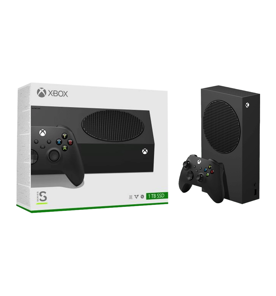 Игровая приставка Microsoft Xbox Series S 1 TB Carbon Black