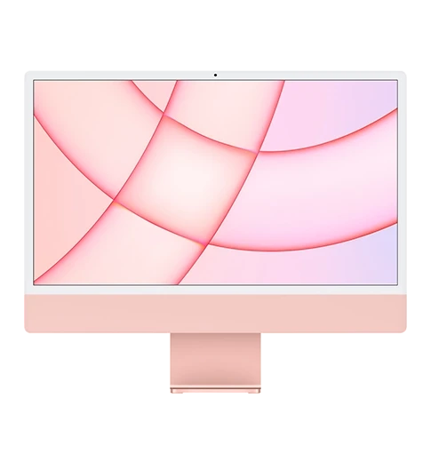 iMac 24" Retina 4,5K/M1/8GB/256GB SSD/with Touch ID/Pink 2021 (MGPM3)