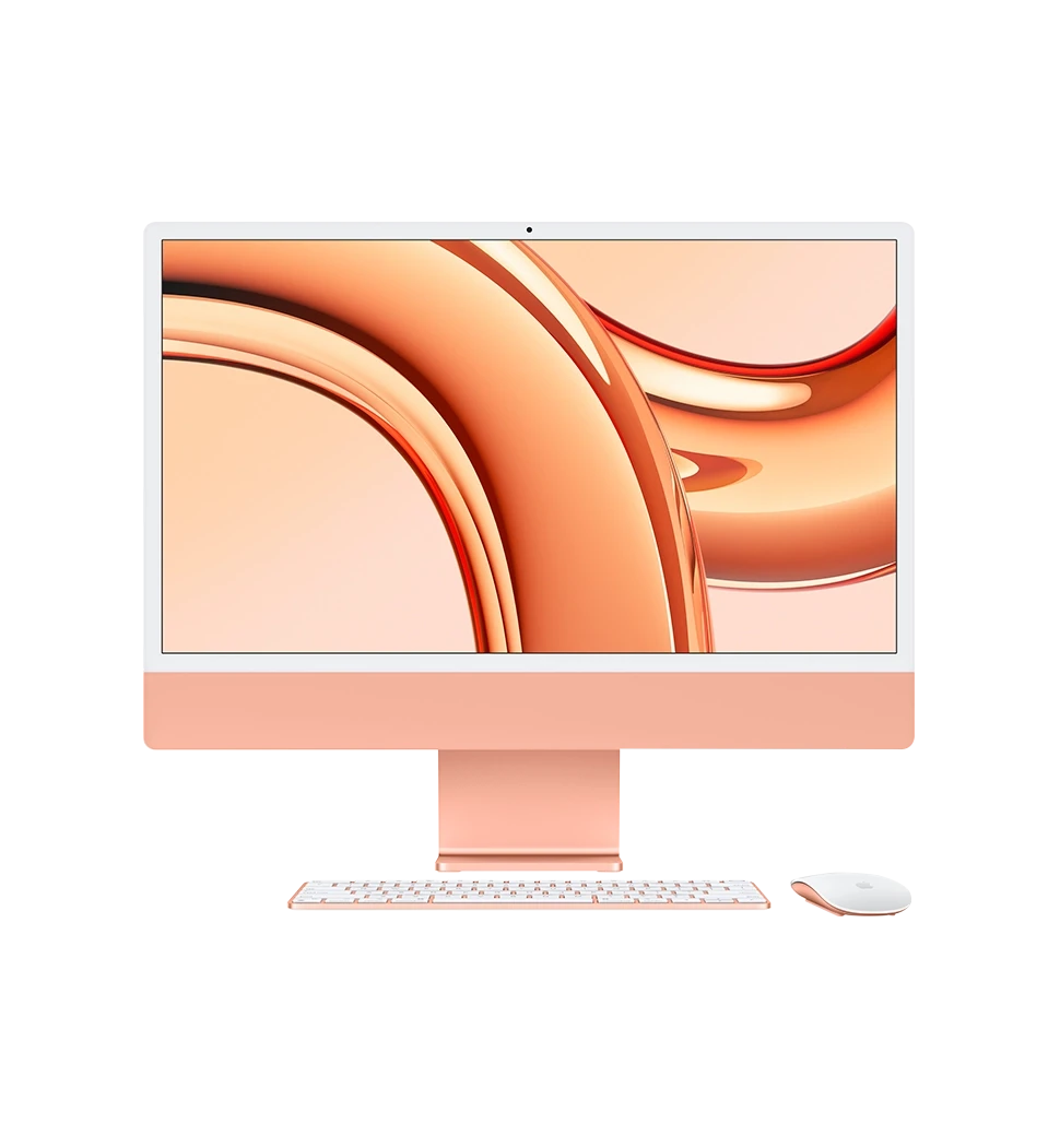 iMac 24" Retina 4,5K/M3/8GB/8CPU/10GPU/512GB SSD/Orange 2023 (Z19S0000Z)