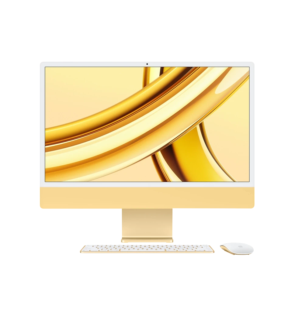 iMac 24" Retina 4,5K/M3/8GB/8CPU/10GPU/512GB SSD/Yellow 2023 (Z19G0000Z)