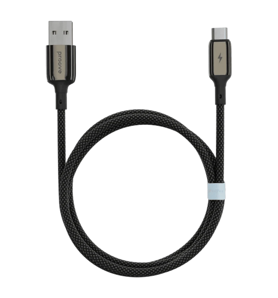 Кабель Proove Dense Metal USB to Type-C 2.4A (1m)