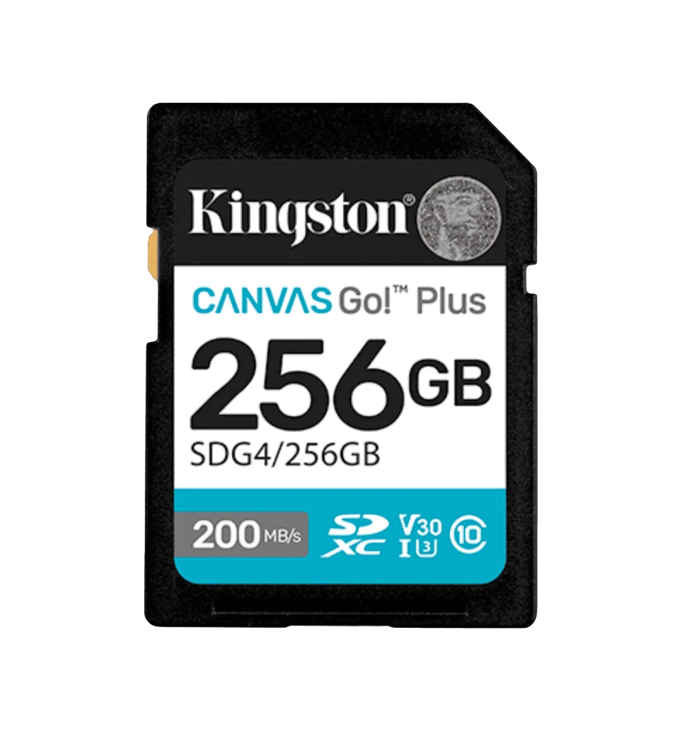 Карта пам'яті 256GB SDXC Canvas Go Plus Gen4 200MB /s C10 UHS-I U3 V30 SDG4/256GB