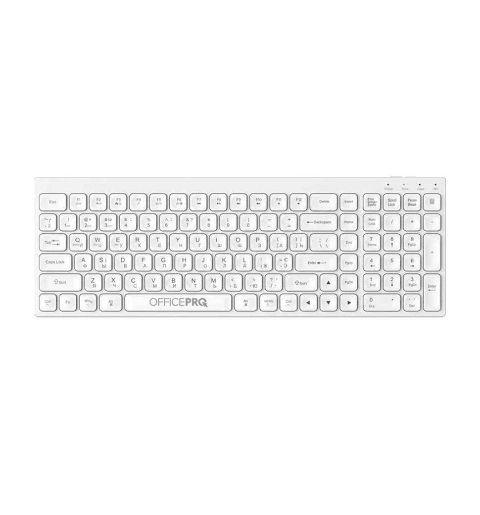 Клавіатура бездротова OfficePro (SK985W)