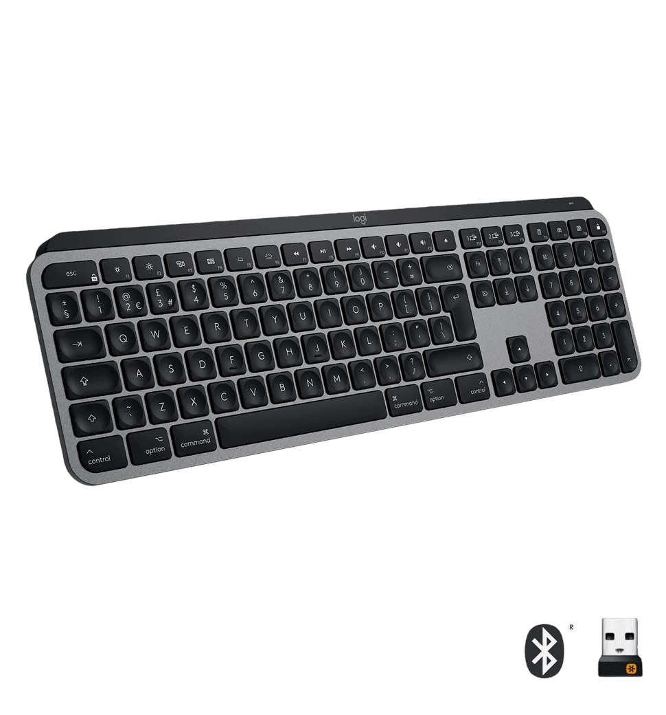 Клавіатура LOGITECH MX Keys for Mac Advanced SPACE GREY (920-009558)