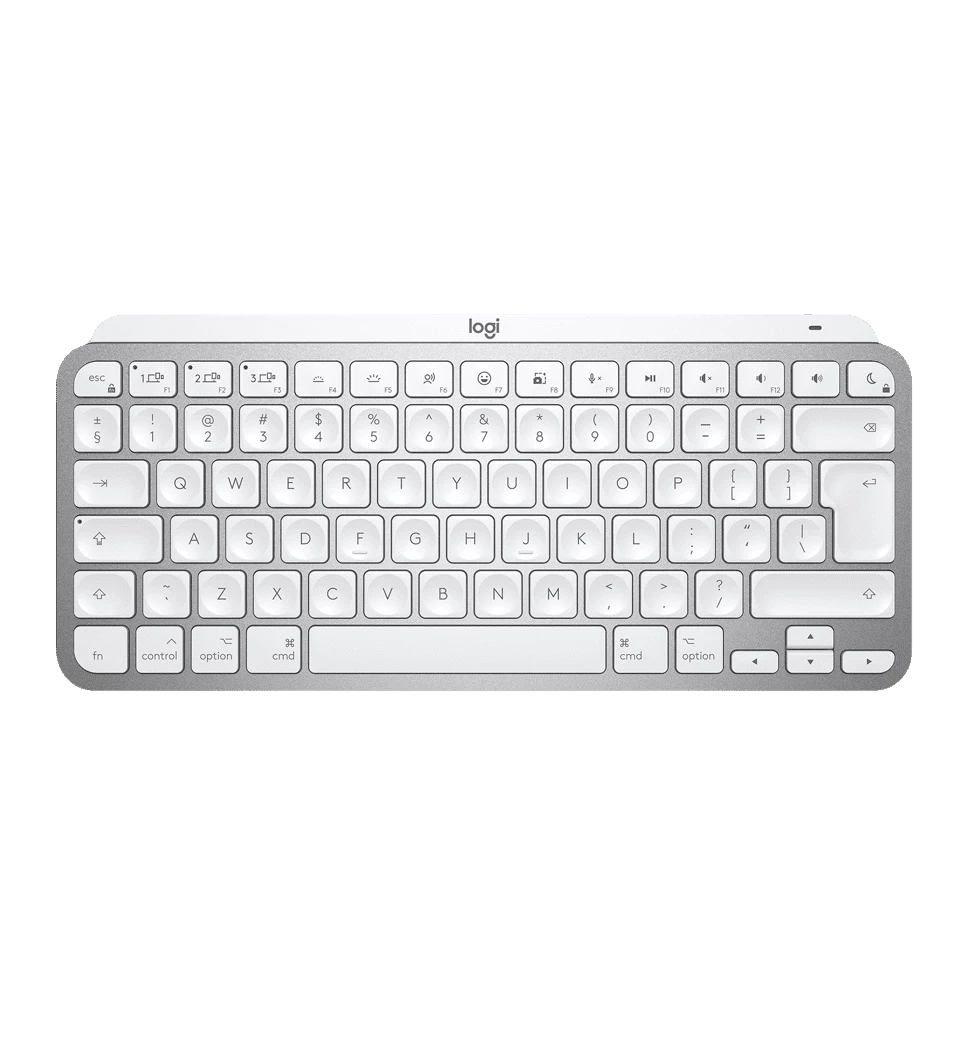Клавиатура LOGITECH MX Keys Mini For Mac Wireless Illuminated Pale Grey (920-010526)