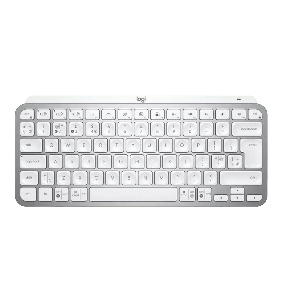 Клавіатура LOGITECH MX Keys Mini Minimalist Wireless Illuminated Keyboard - PALE GREY (920-010499)  