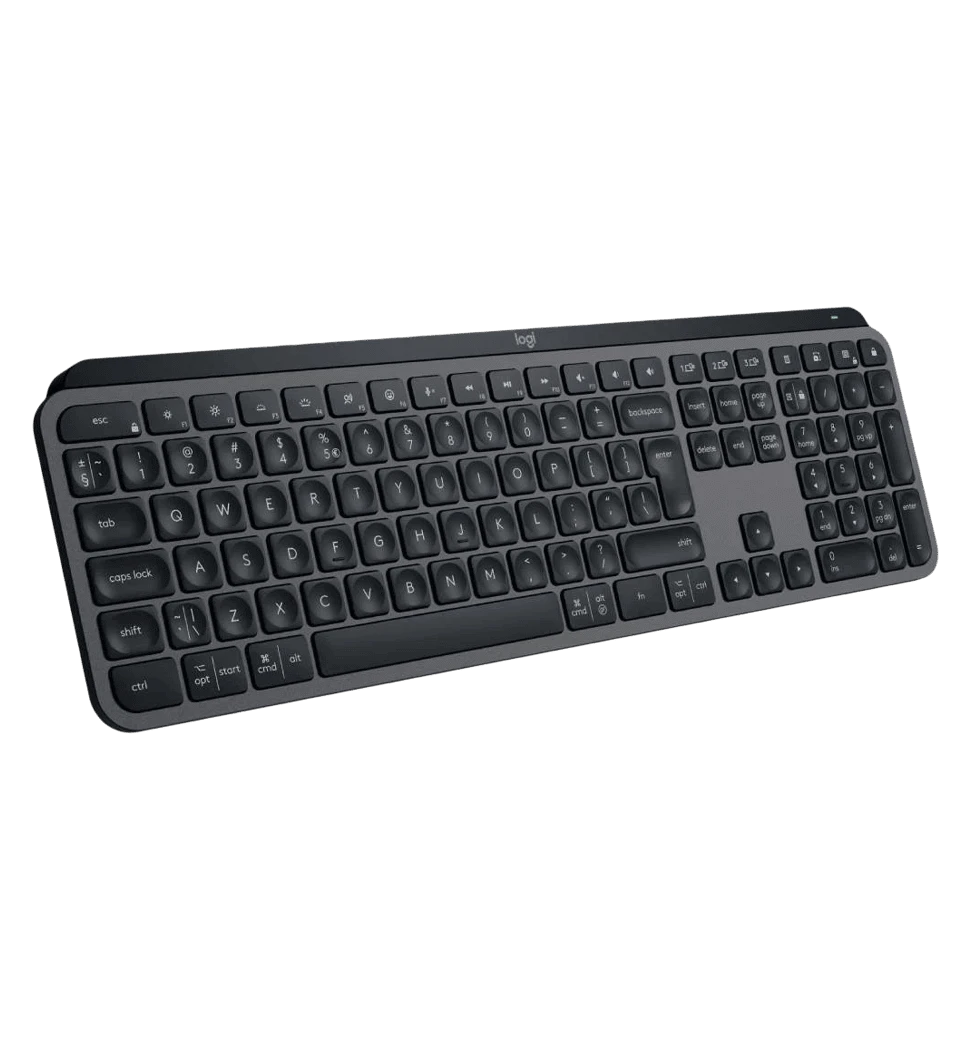 Клавіатура LOGITECH MX Keys S Wireless Ukr Graphite (920-011593)