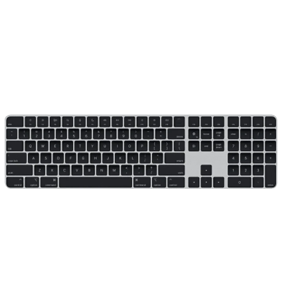 Клавіатура Magic Keyboard with Touch ID and Numeric Keypad for Mac Apple Silicon - Black Keys(MMMR3)