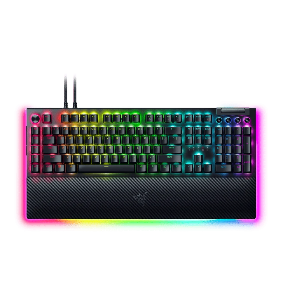 Клавіатура механічна RAZER BlackWidow V4 PRO, Green Switch (RZ03-04680100-R3M1)