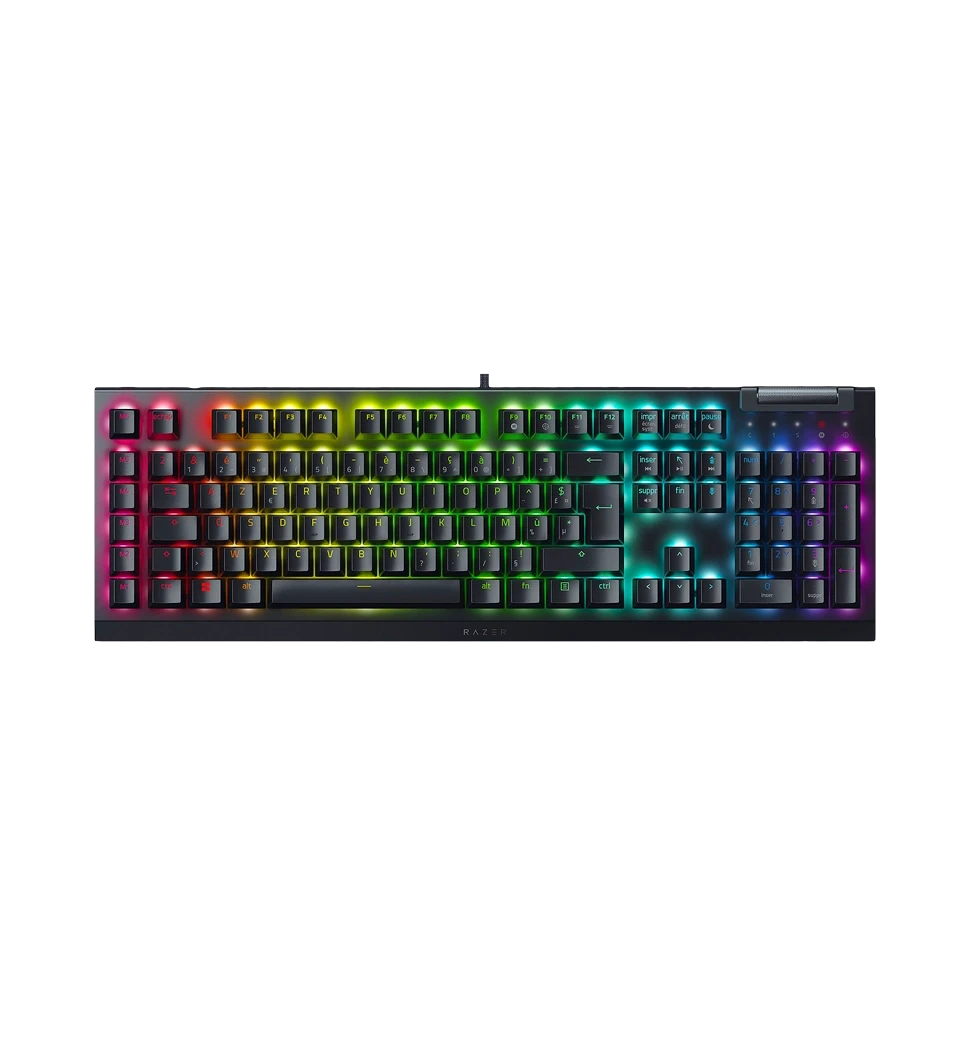 Клавіатура механічна RAZER BlackWidow V4 X, Yellow Switch, RU (RZ03-04702500-R3R1)