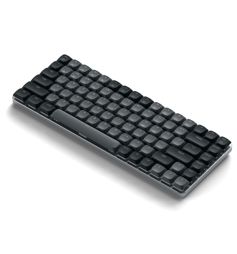 Клавіатура Satechi SM1 Slim Mechanical Backlit Bluetooth Dark (ST-KSM1DK-EN)