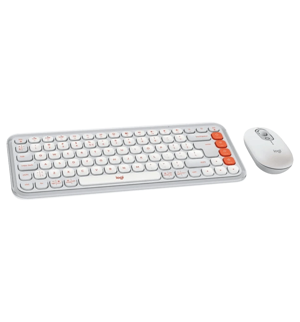 Комплект LOGITECH POP ICON COMBO - OFF WHITE (920-013141)
