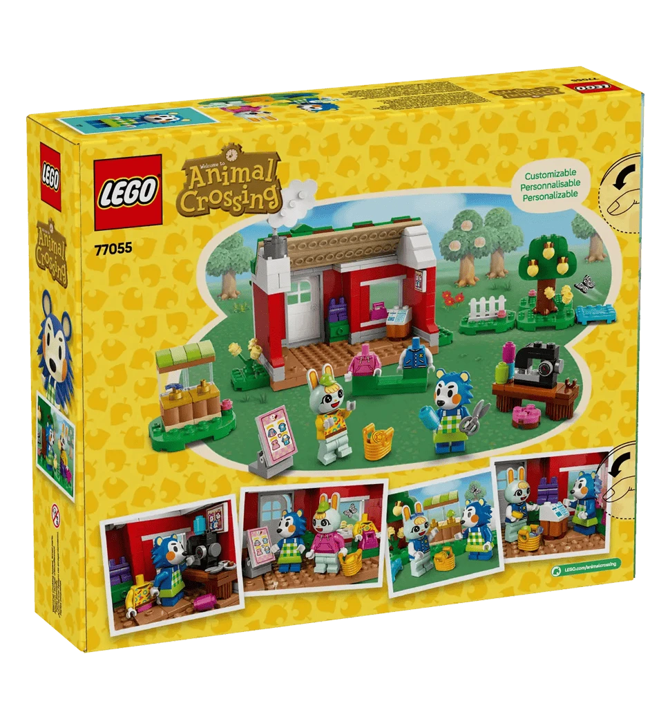 Конструктор LEGO Animal Crossing Крамниця одягу, що належить Able Sisters