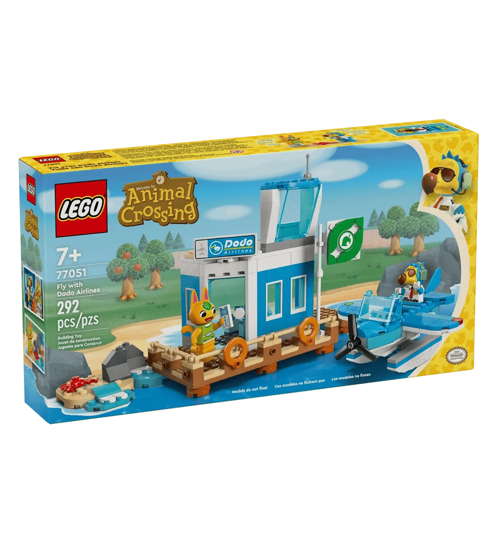 Конструктор LEGO Animal Crossing Літайте з Dodo Airlines