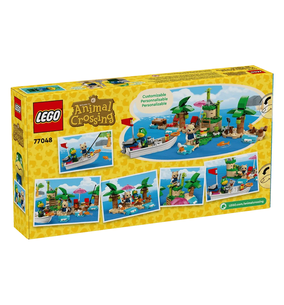 Конструктор LEGO Animal Crossing Острівна екскурсія Kapp'n на човні