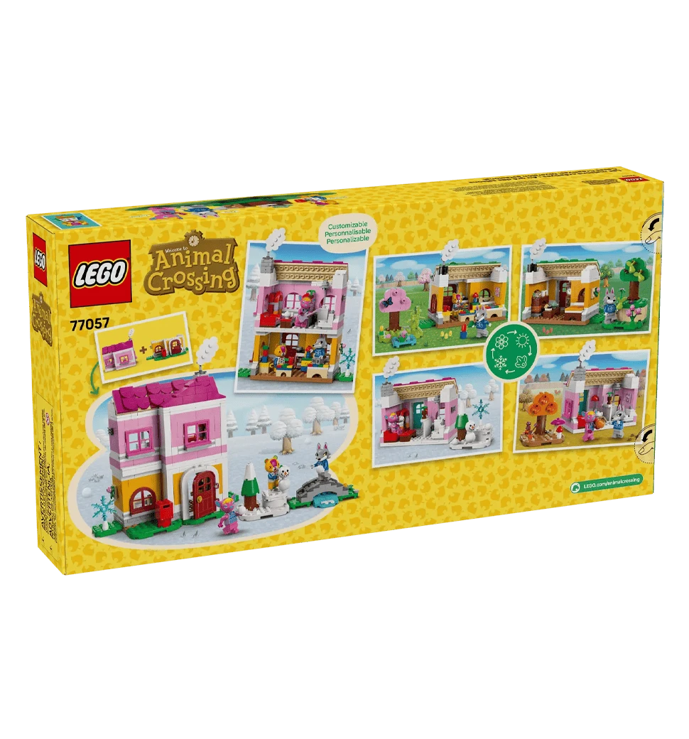 Конструктор LEGO Animal Crossing Творчі будинки: сезони розваг