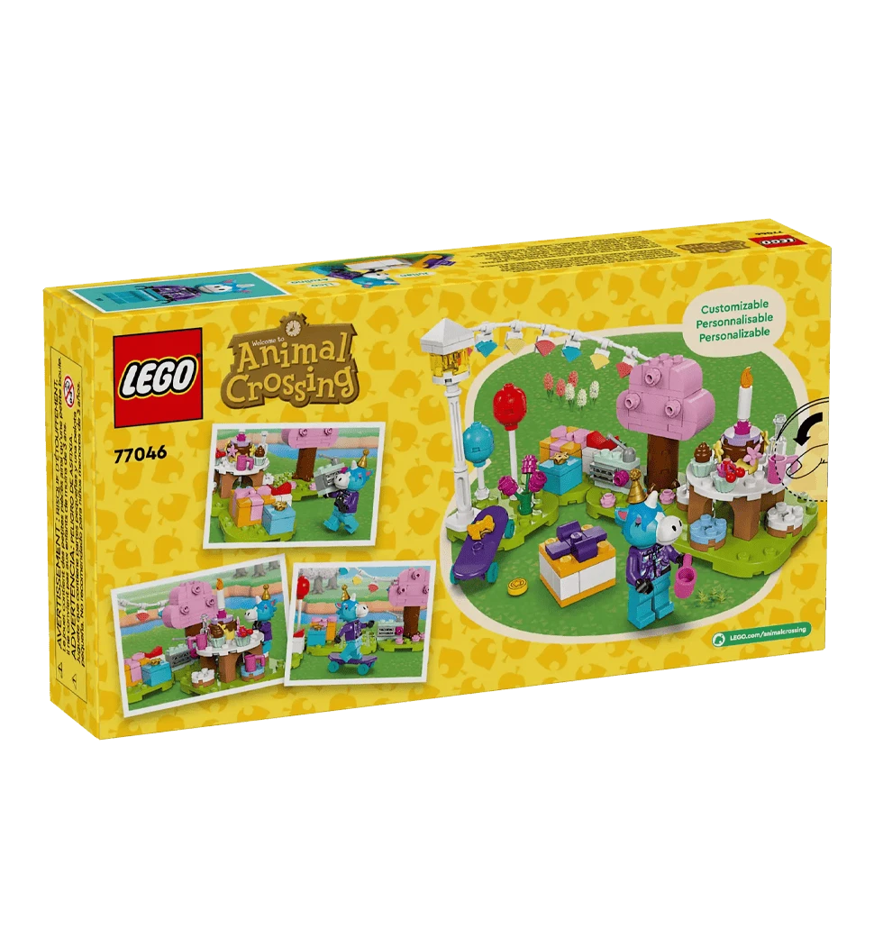Конструктор LEGO Animal Crossing Вечірка з нагоди дня народження Julian