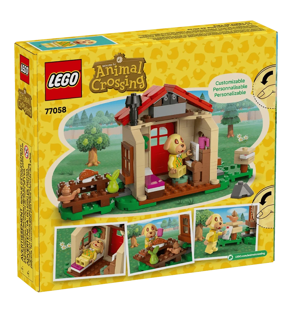 Конструктор LEGO Animal Crossing Затишний будинок Goldie