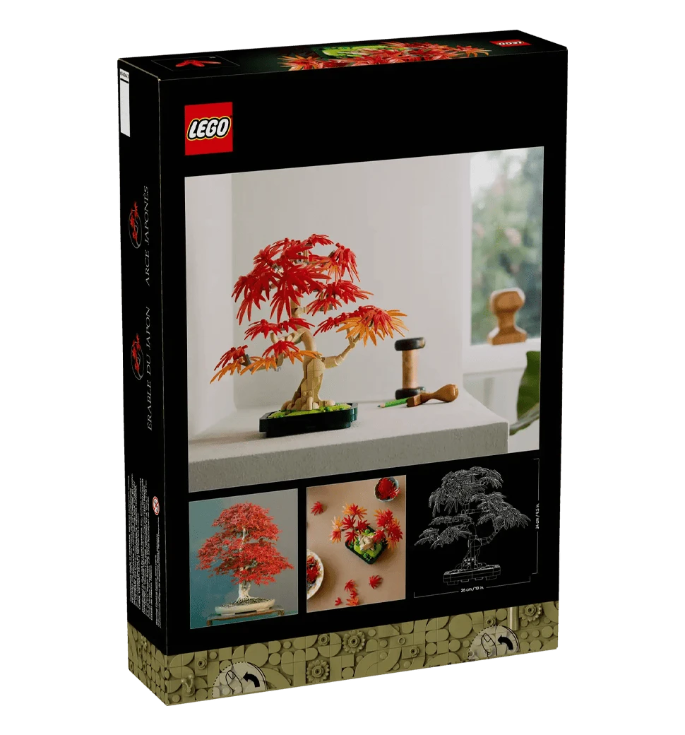 Конструктор LEGO Botanicals Бонсай з японського червоного клена