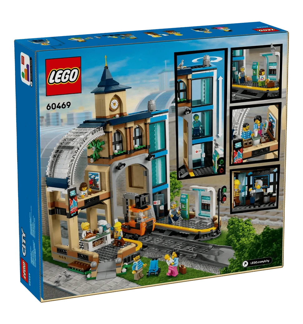 Конструктор LEGO City Центральний залізничний вокзал
