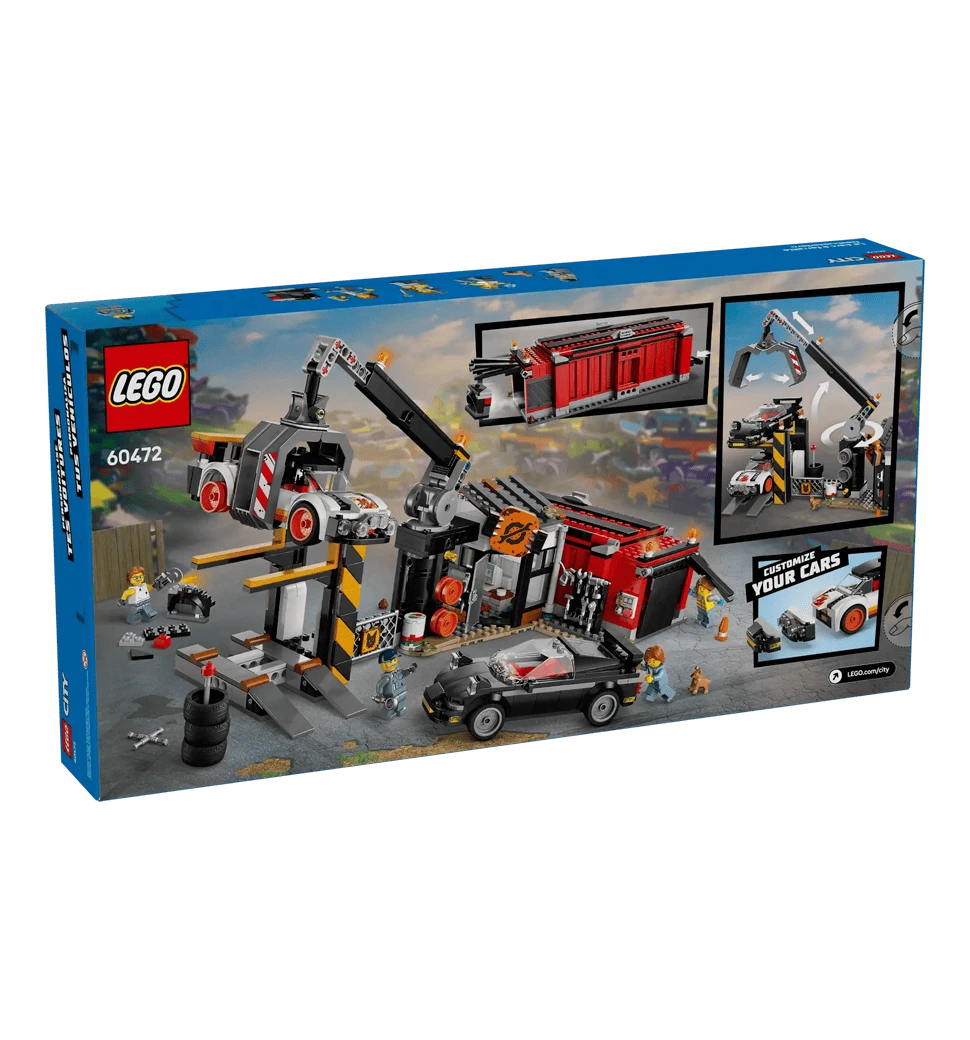 Конструктор LEGO City Звалище з автомобілями