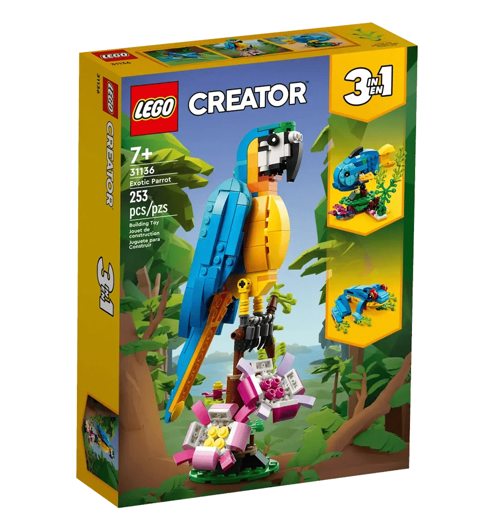 Конструктор LEGO Creator Экзотический попугай