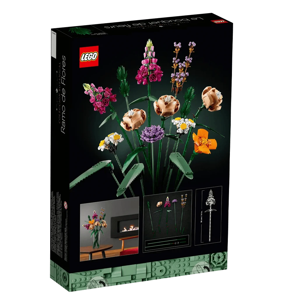 Конструктор LEGO Creator Expert Botanicals Букет цветов