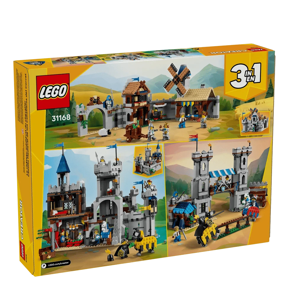 Конструктор LEGO Creator Середньовічний замок із лицарем на коні