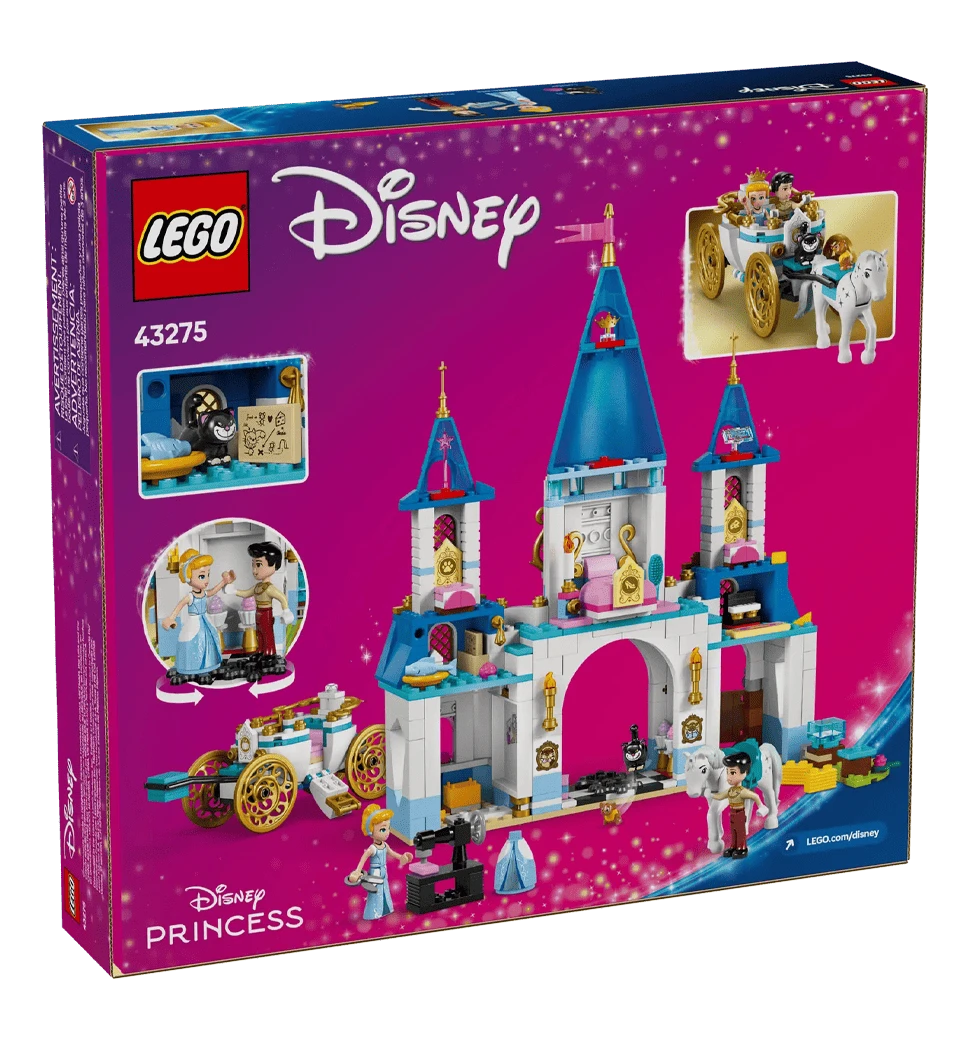 Конструктор LEGO Disney Princess Замок Попелюшки й карета