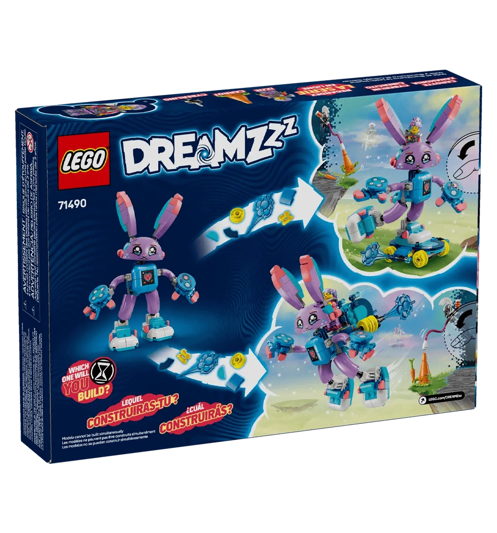Конструктор LEGO DREAMZzz Иззи и Бунчуро, игровой кролик