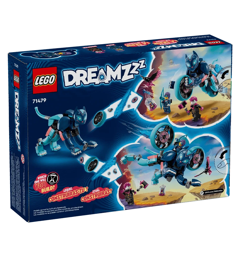 Конструктор LEGO DREAMZzz  Кошачий мотоцикл Зоуи 