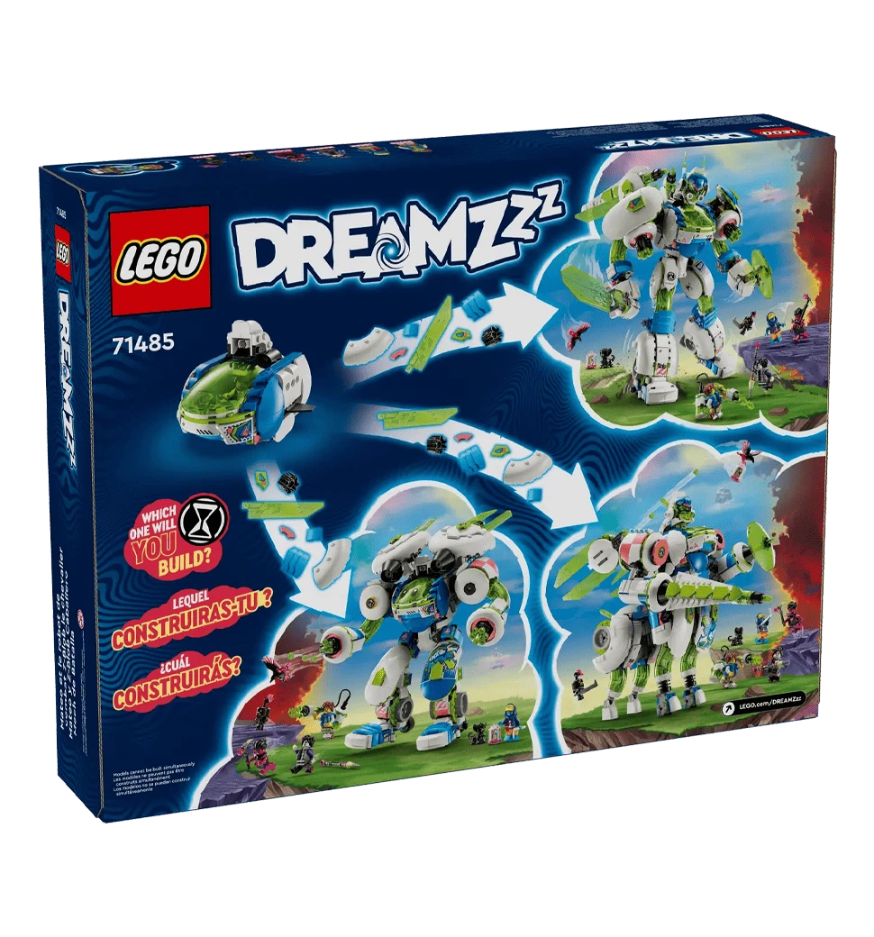 Конструктор LEGO DREAMZzz Матео и рыцарский боевой робот Зет-Блоб