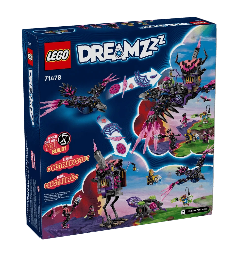 Конструктор LEGO DREAMZzz Полночный ворон Неведьмы